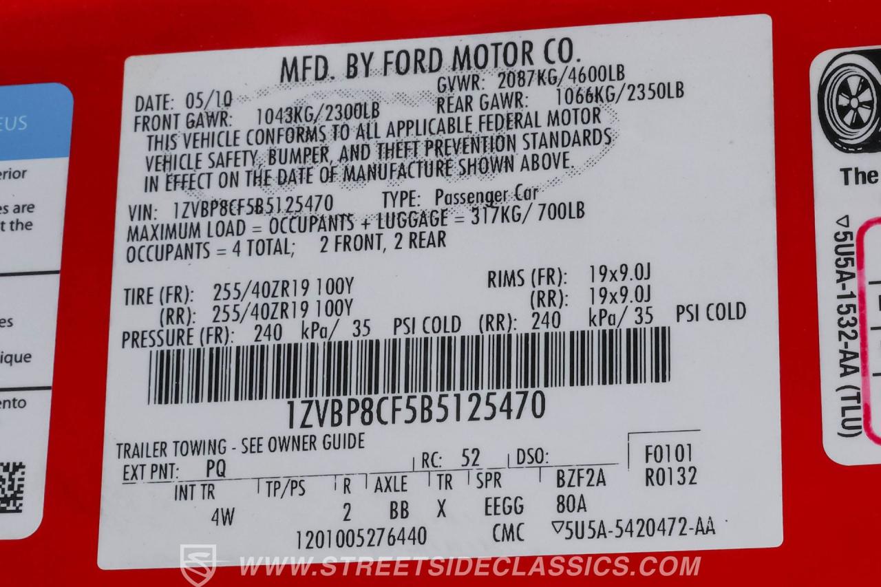 2011 Ford Mustang GT Roush Development Vehicle