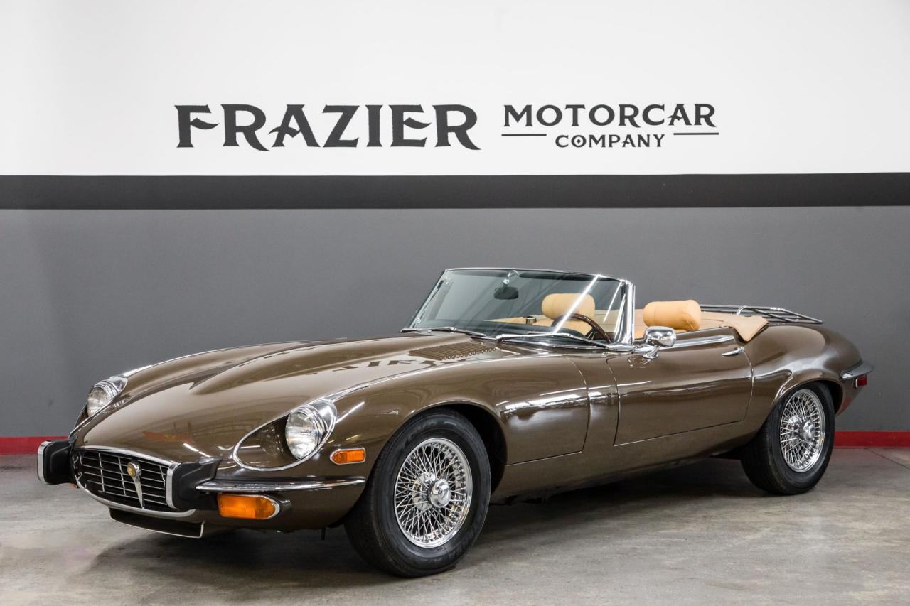 1973 Jaguar XKE V12 ROADSTER 4 SPD