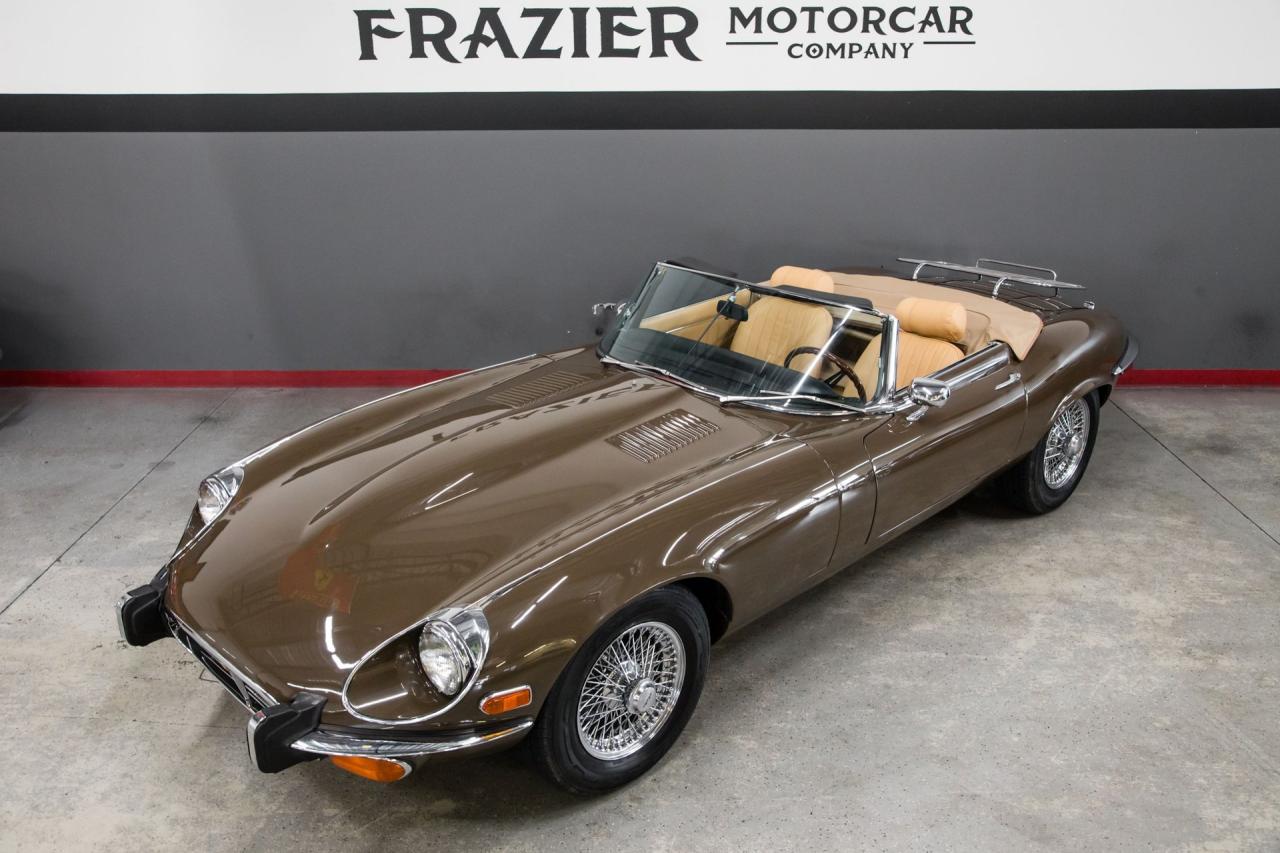 1973 Jaguar XKE V12 ROADSTER 4 SPD