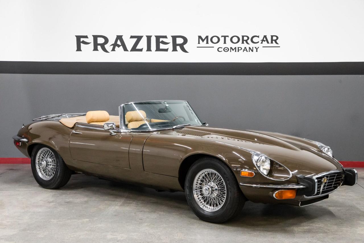 1973 Jaguar XKE V12 ROADSTER 4 SPD
