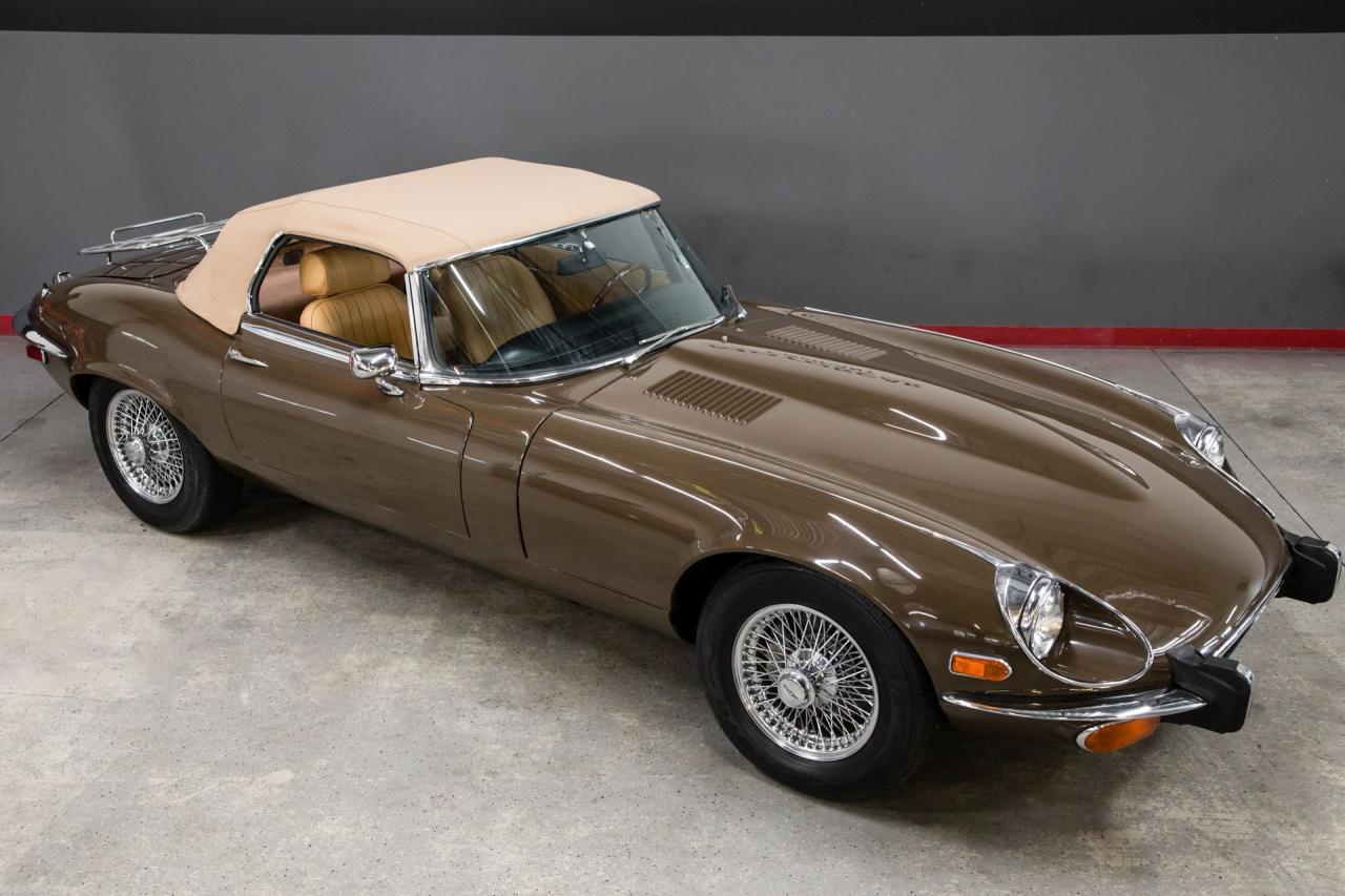 1973 Jaguar XKE V12 ROADSTER 4 SPD
