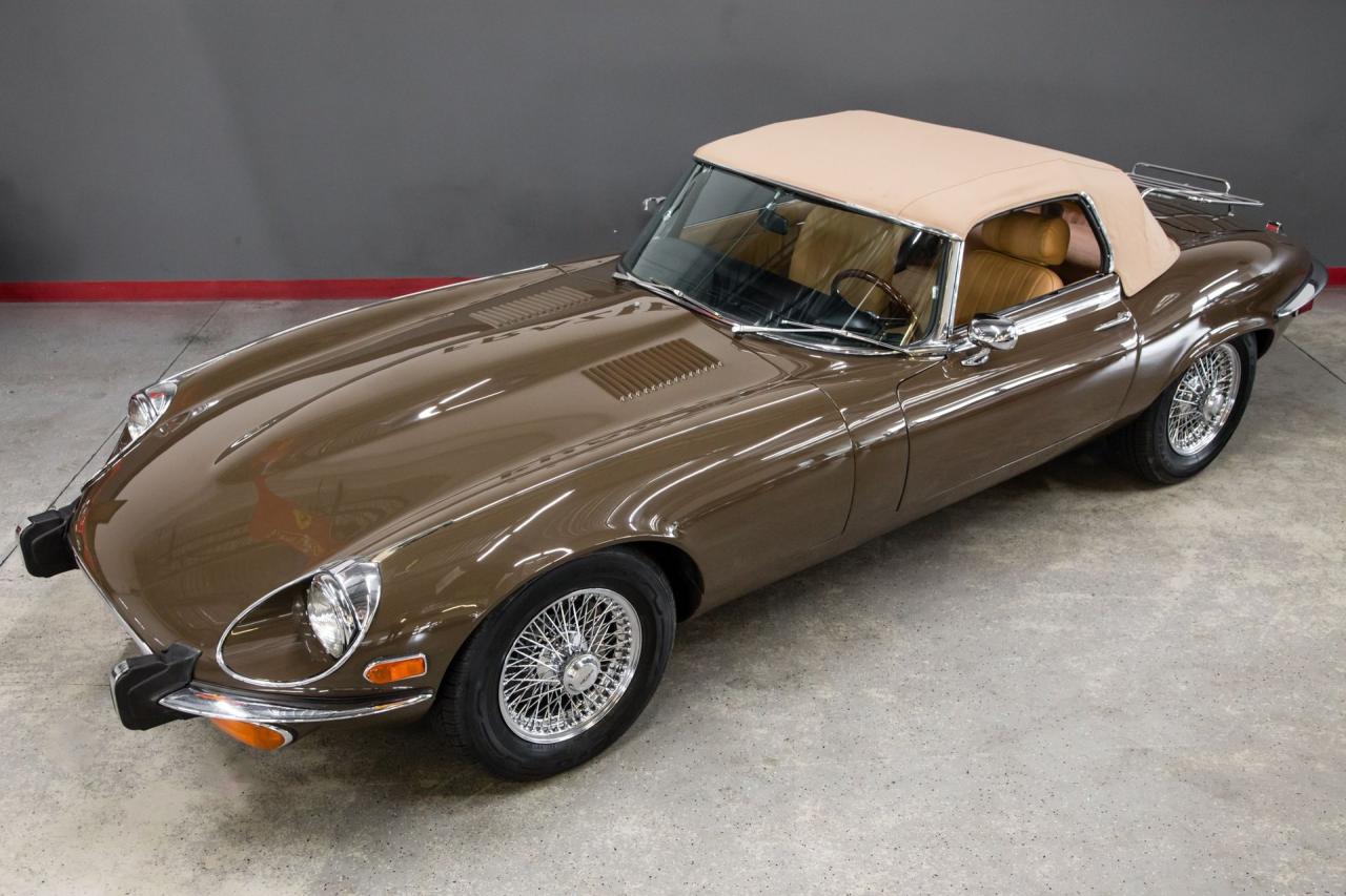 1973 Jaguar XKE V12 ROADSTER 4 SPD