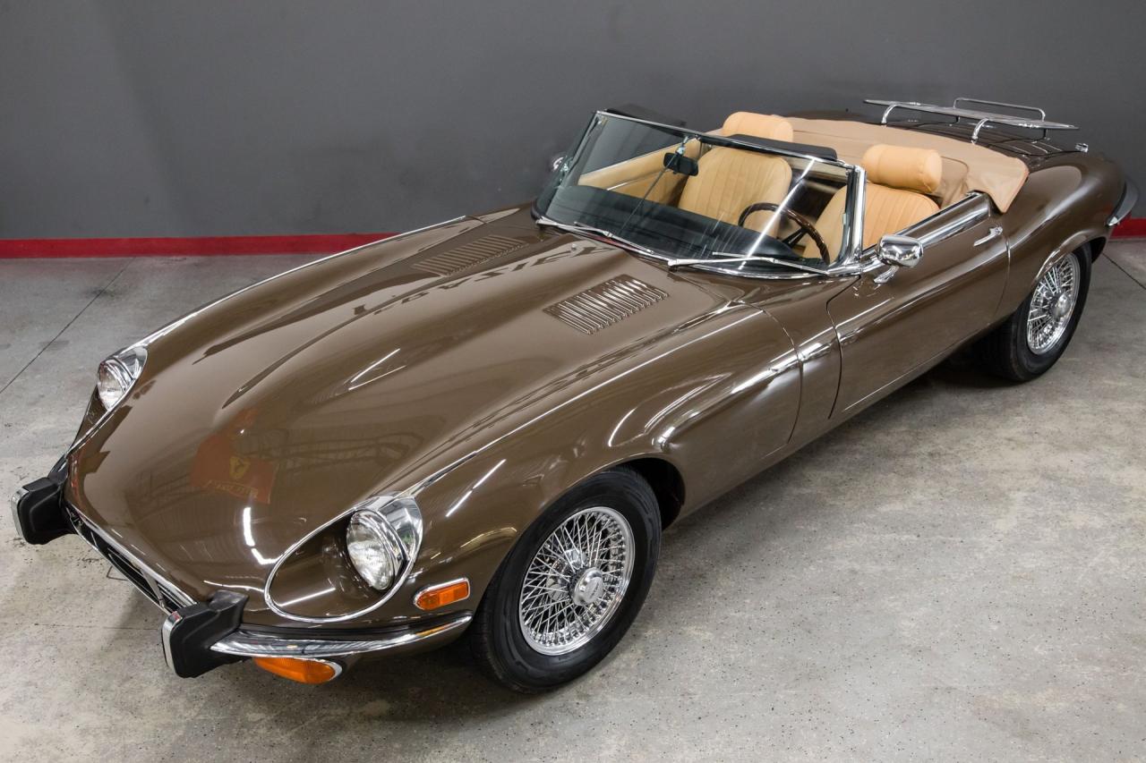 1973 Jaguar XKE V12 ROADSTER 4 SPD