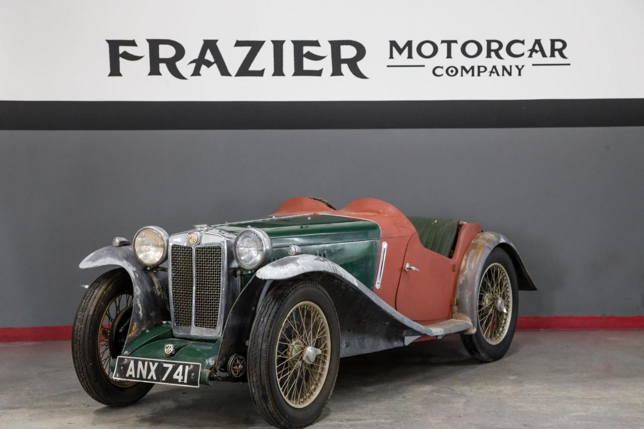 1936 MG STALLED PROJECT MG PB