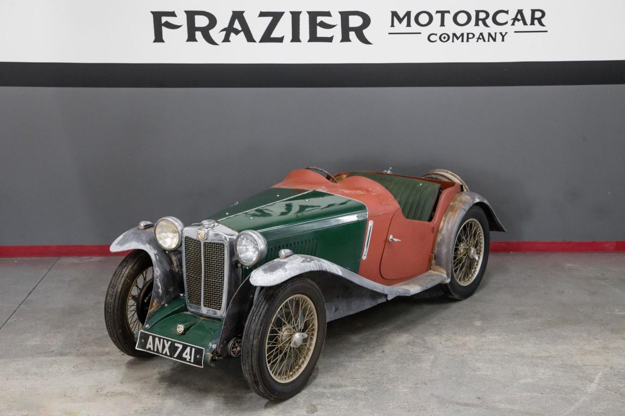 1936 MG STALLED PROJECT MG PB