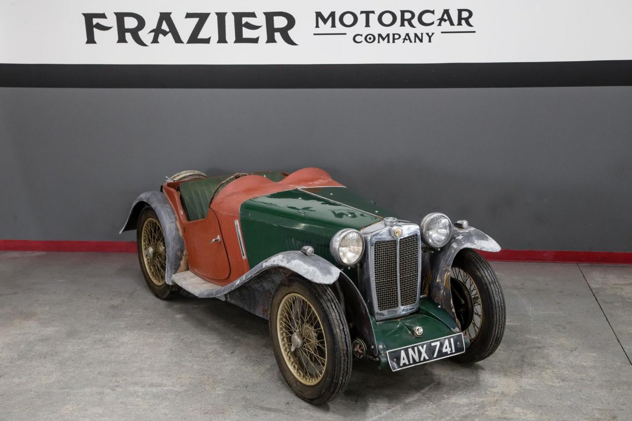 1936 MG STALLED PROJECT MG PB