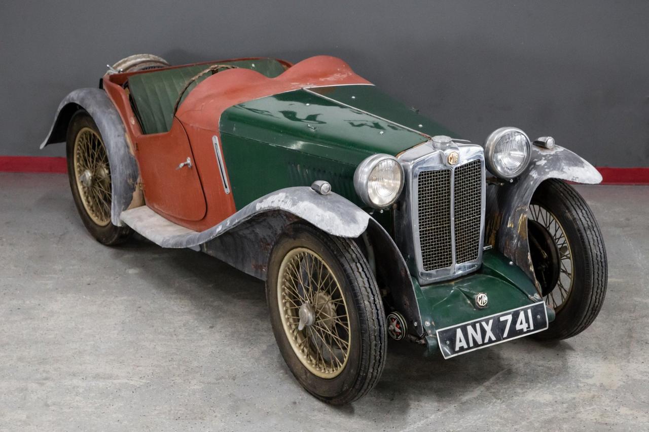 1936 MG STALLED PROJECT MG PB