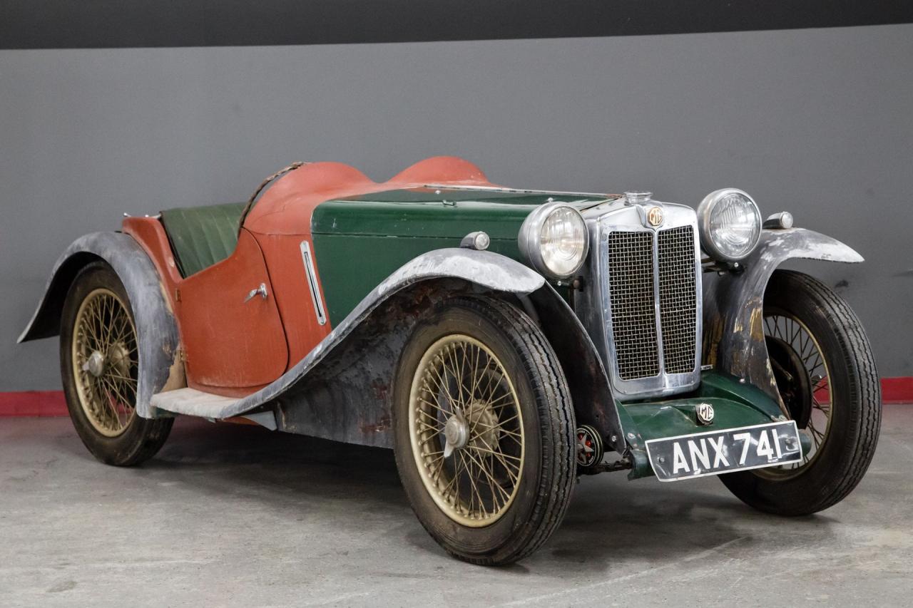 1936 MG STALLED PROJECT MG PB