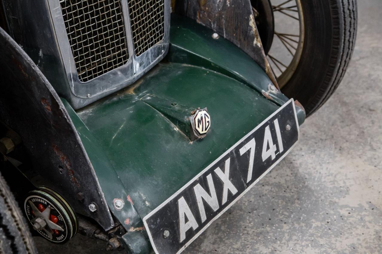 1936 MG STALLED PROJECT MG PB