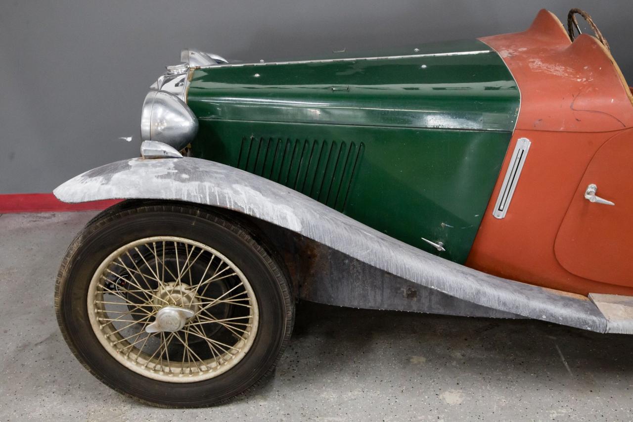 1936 MG STALLED PROJECT MG PB