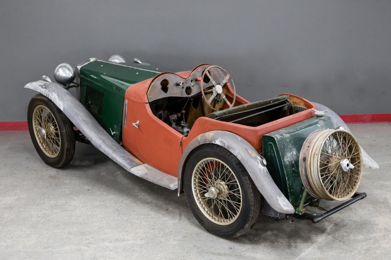 1936 MG STALLED PROJECT MG PB