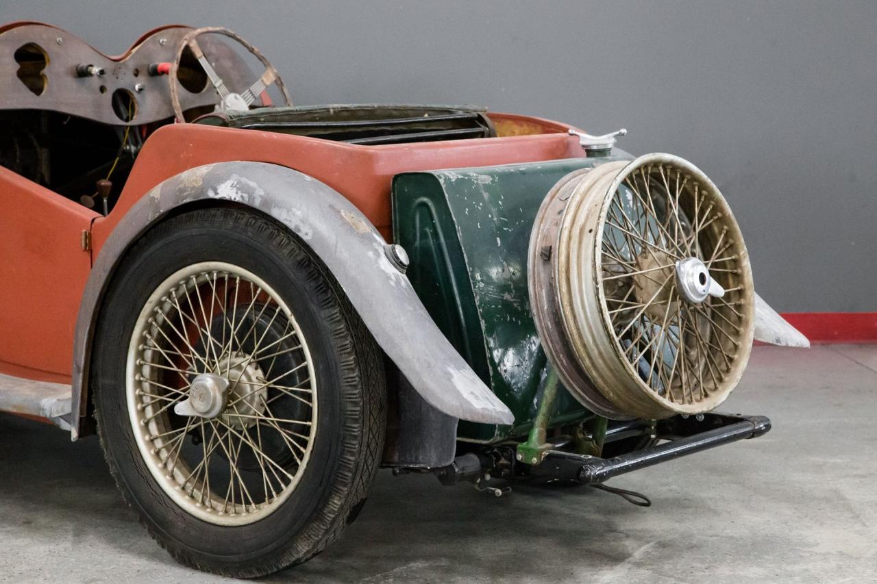 1936 MG STALLED PROJECT MG PB