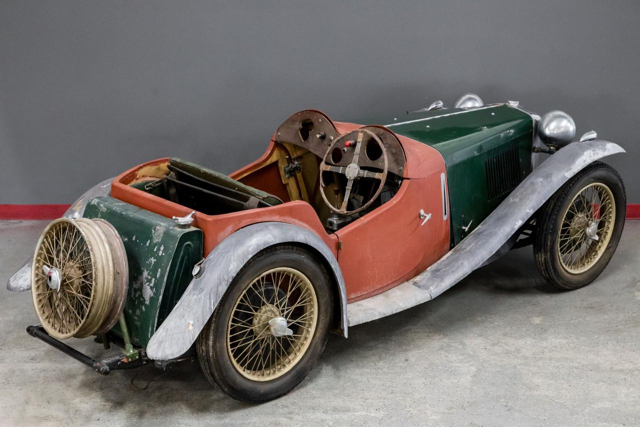 1936 MG STALLED PROJECT MG PB