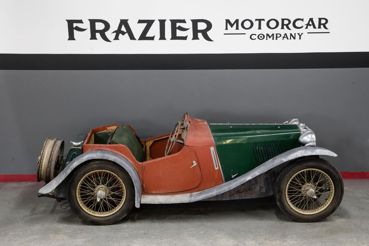 1936 MG STALLED PROJECT MG PB