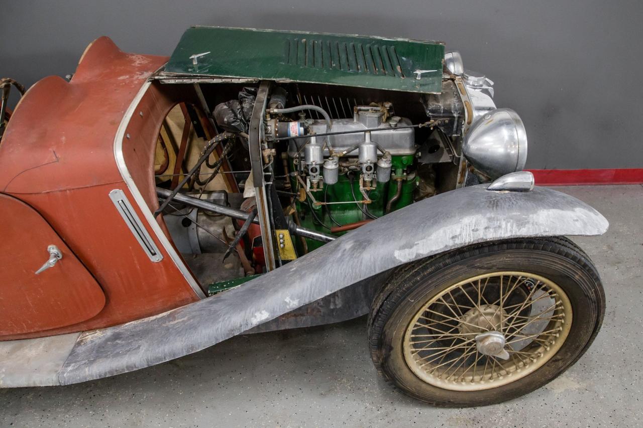 1936 MG STALLED PROJECT MG PB