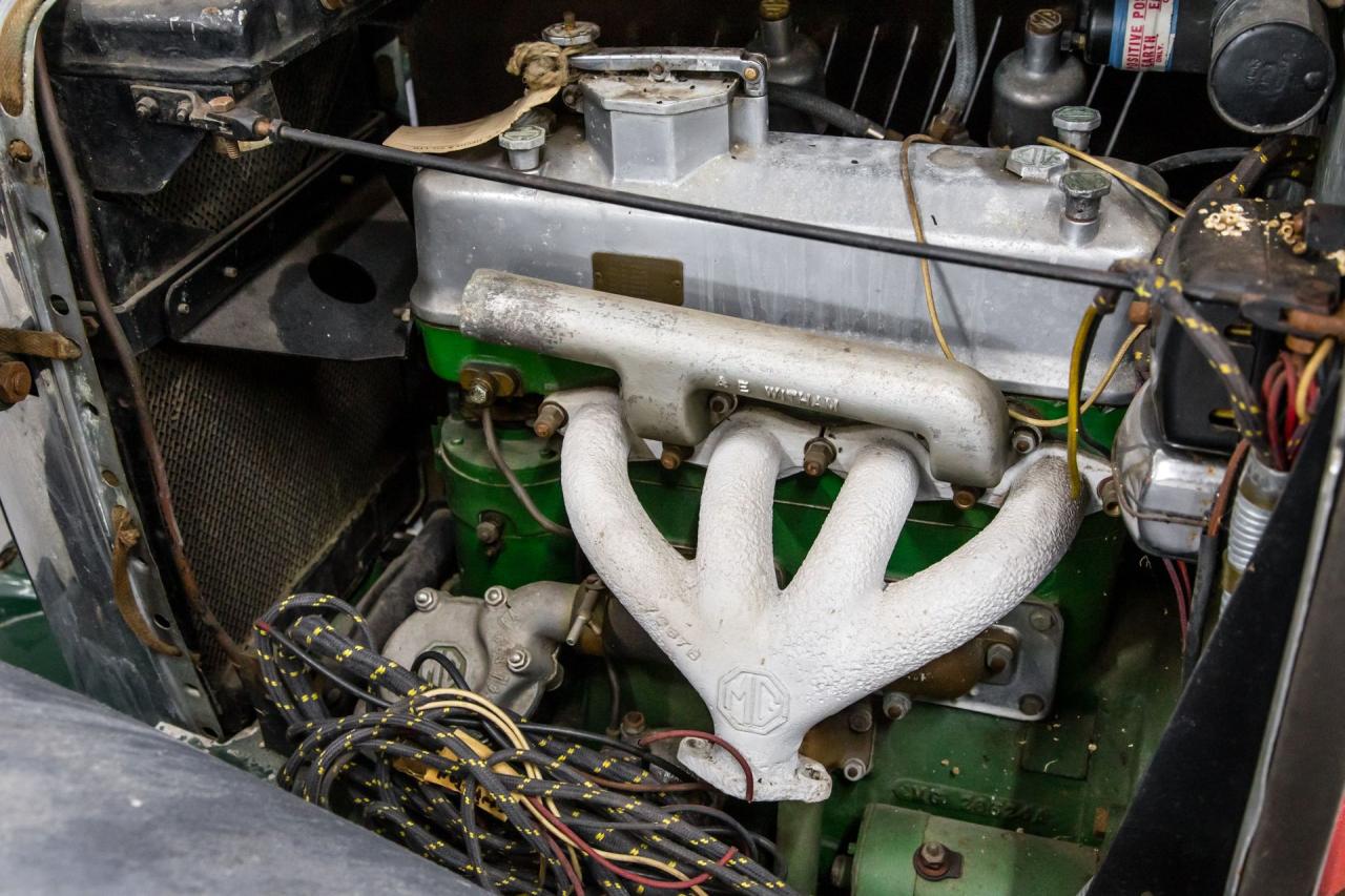 1936 MG STALLED PROJECT MG PB