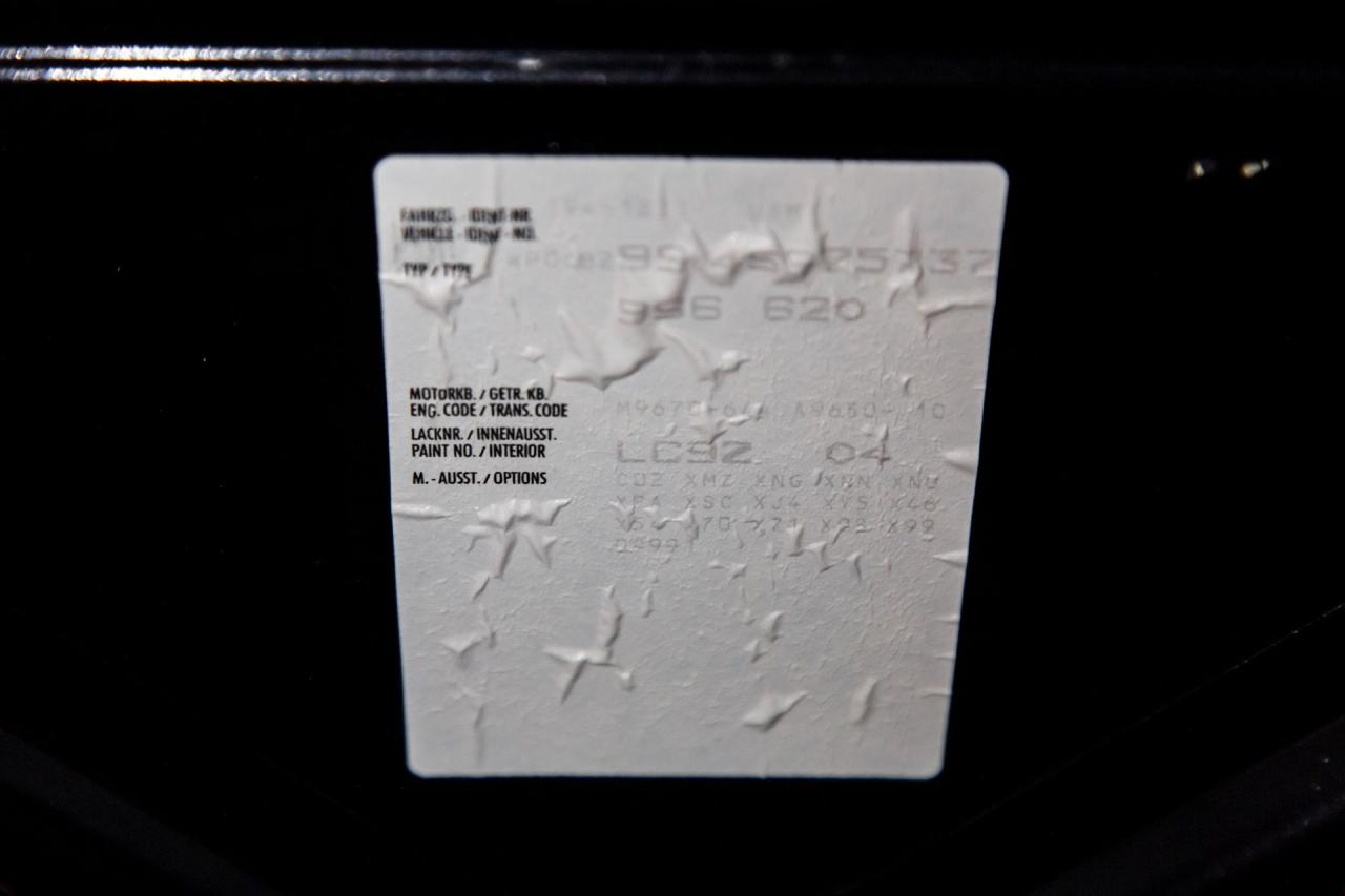 2004 Porsche 911/996 TURBO CABRIOLET