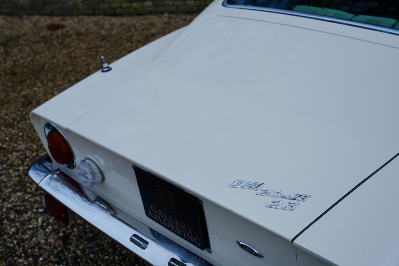 1968 Ford Osi 20m TS 2.3 &ldquo;Rare in absolute numbers&rdquo;