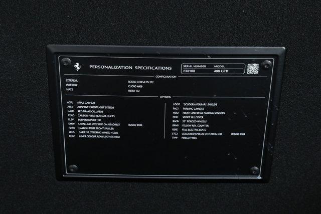 2019 Ferrari 488 GTB