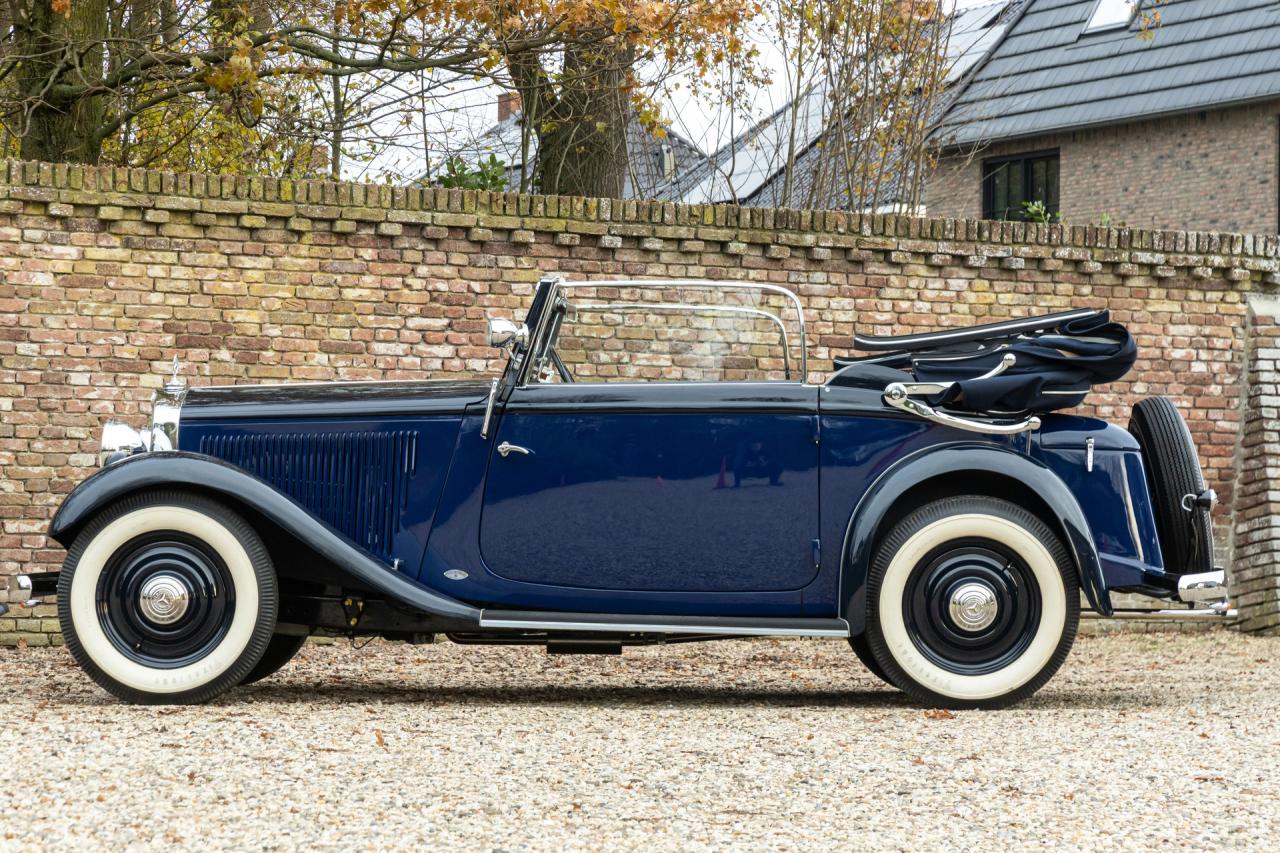 1935 Mercedes - Benz Mercedes Benz 200 Cabriolet C &ldquo;Bare metal-Frame off restoration&rdquo;