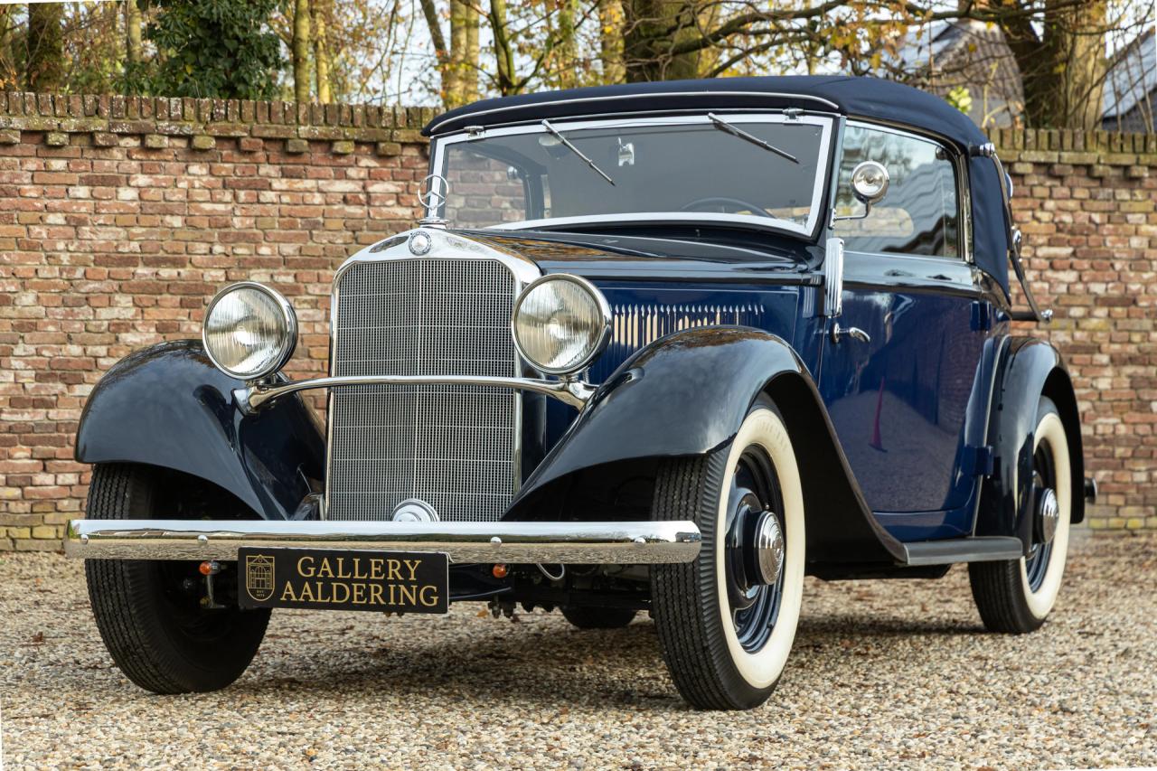 1935 Mercedes - Benz Mercedes Benz 200 Cabriolet C &ldquo;Bare metal-Frame off restoration&rdquo;
