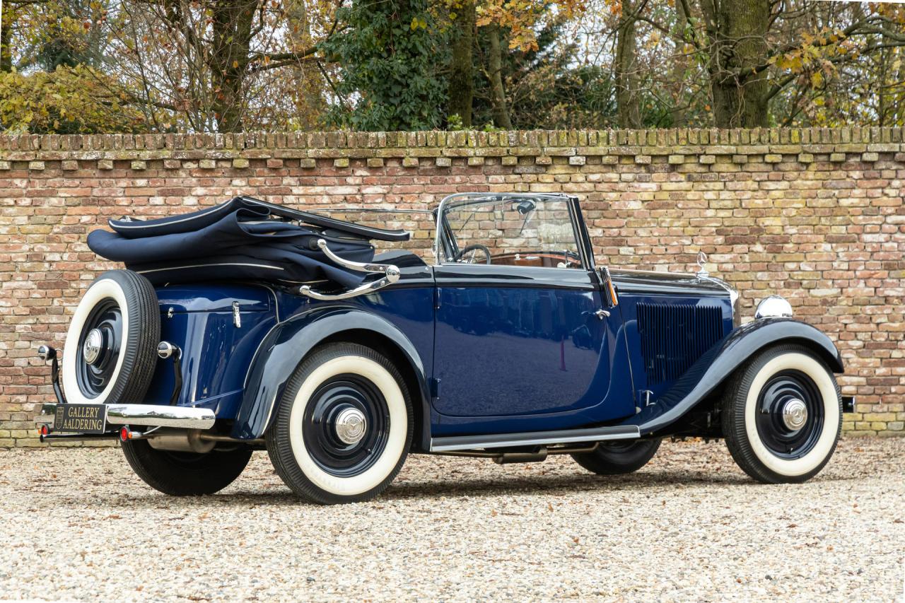 1935 Mercedes - Benz Mercedes Benz 200 Cabriolet C &ldquo;Bare metal-Frame off restoration&rdquo;