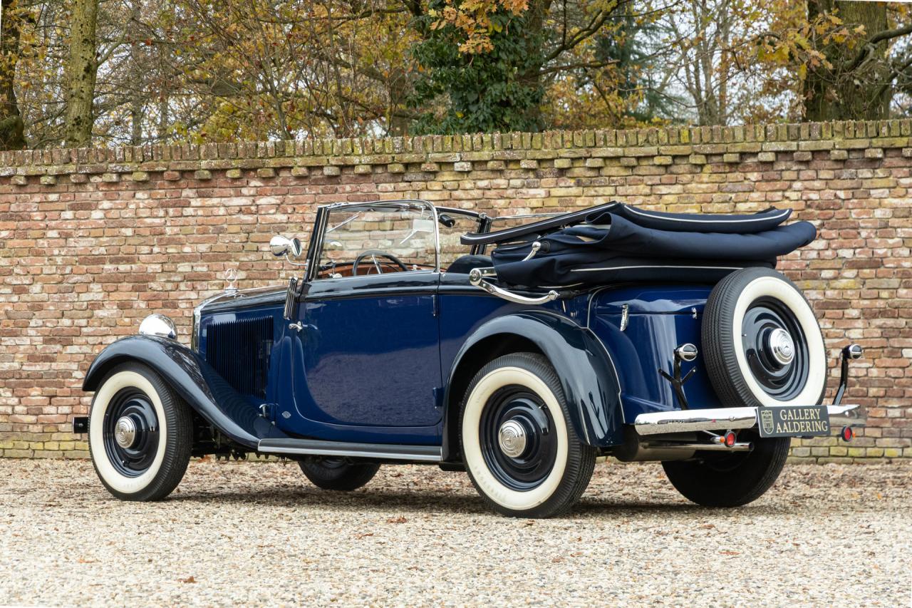1935 Mercedes - Benz Mercedes Benz 200 Cabriolet C &ldquo;Bare metal-Frame off restoration&rdquo;