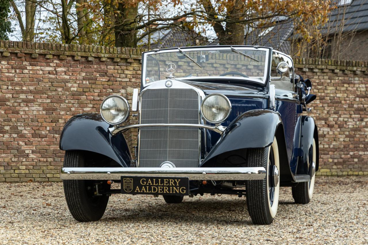 1935 Mercedes - Benz Mercedes Benz 200 Cabriolet C &ldquo;Bare metal-Frame off restoration&rdquo;