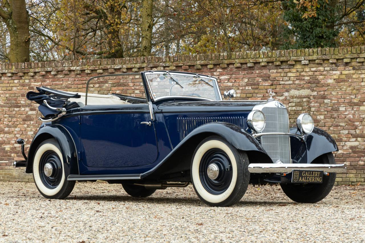 1935 Mercedes - Benz Mercedes Benz 200 Cabriolet C &ldquo;Bare metal-Frame off restoration&rdquo;