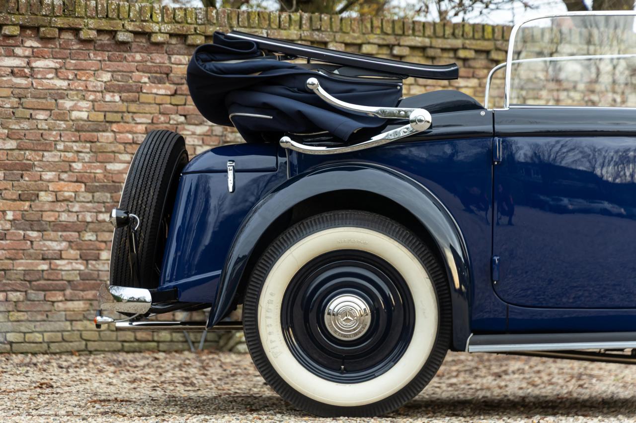 1935 Mercedes - Benz Mercedes Benz 200 Cabriolet C &ldquo;Bare metal-Frame off restoration&rdquo;