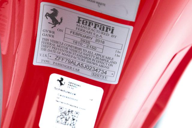 2018 Ferrari 488 GTB