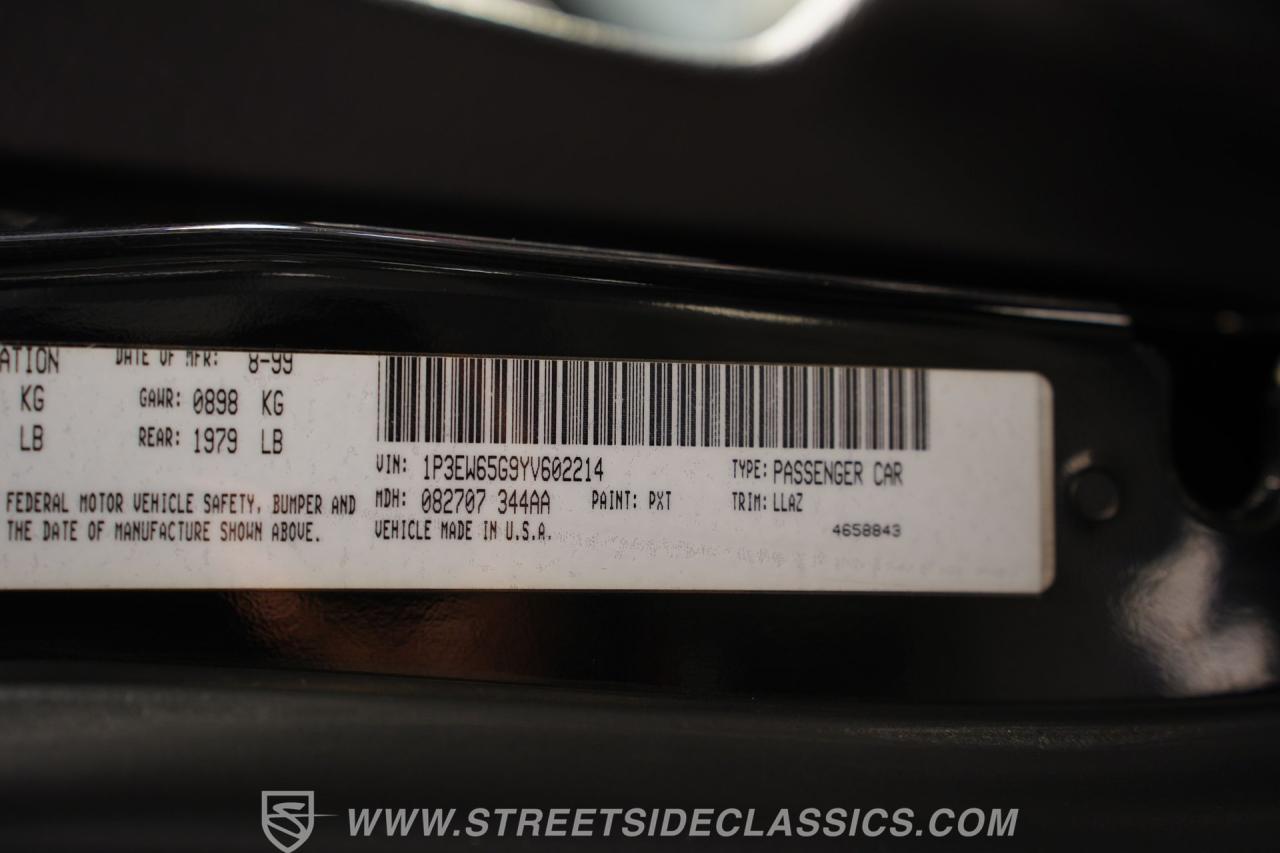 2000 Plymouth Prowler ROADSTER