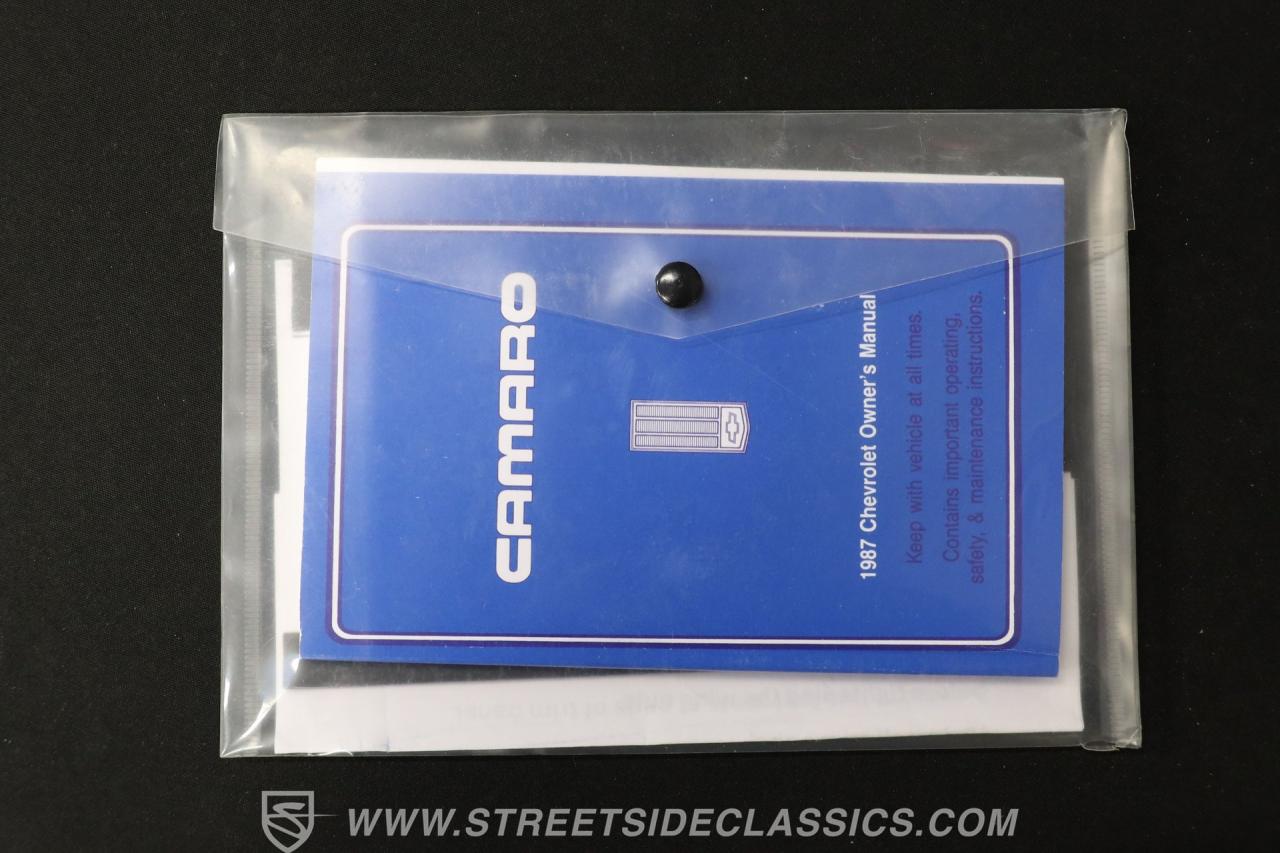 1987 Chevrolet Camaro LT Convertible