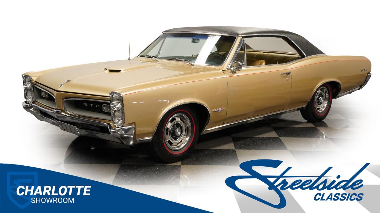 1966 Pontiac GTO Tri Power