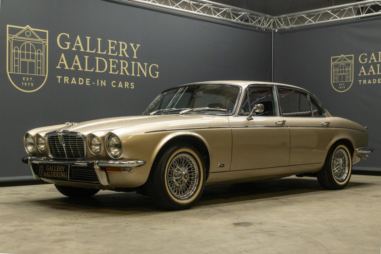 1976 Jaguar XJ12 L Series 2 &ldquo;Golden Sand with Mulberry Red leather&rdquo;