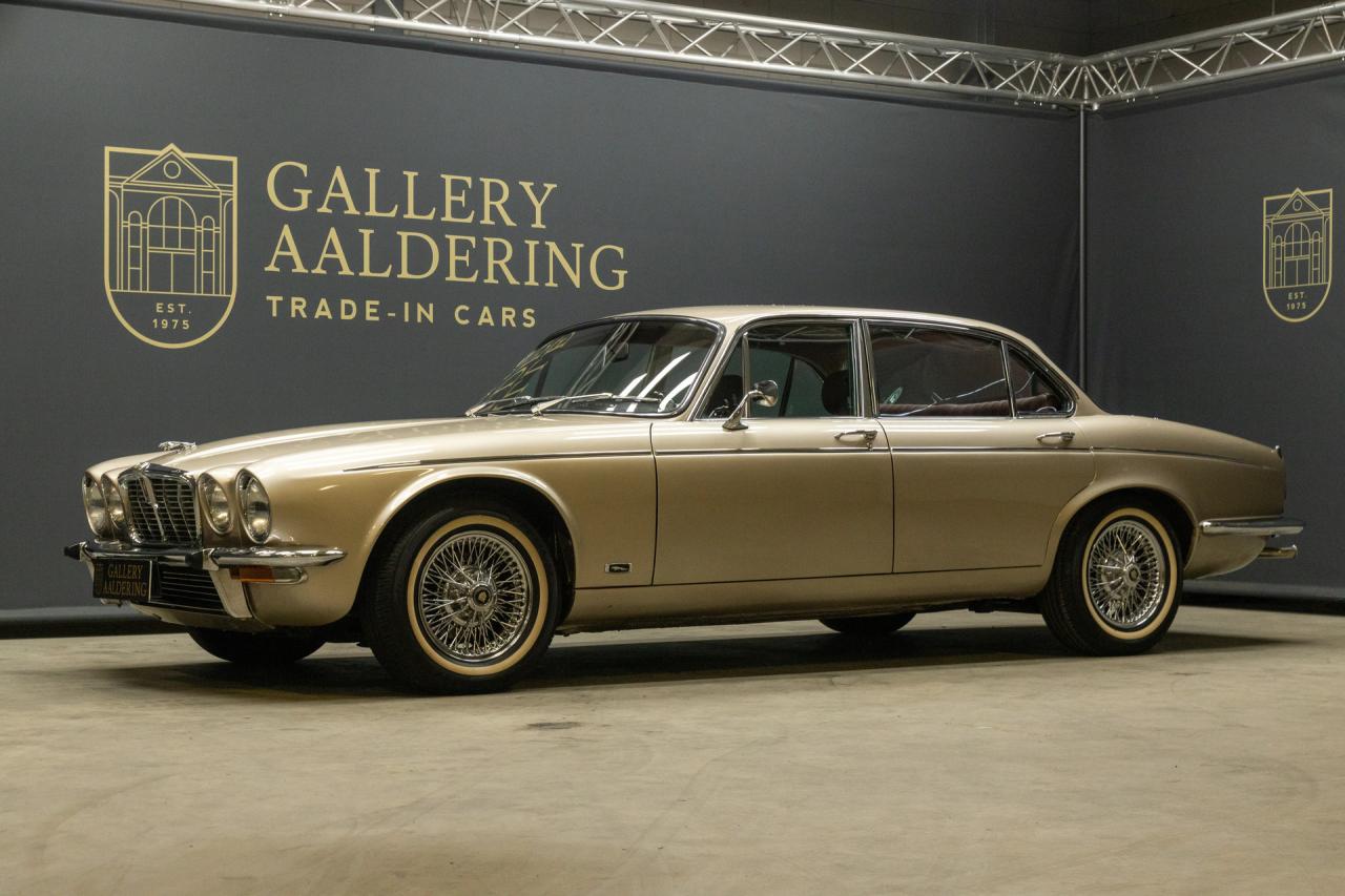1976 Jaguar XJ12 L Series 2 &ldquo;Golden Sand with Mulberry Red leather&rdquo;