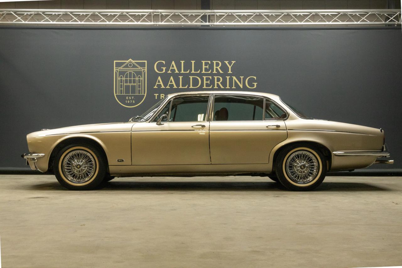 1976 Jaguar XJ12 L Series 2 &ldquo;Golden Sand with Mulberry Red leather&rdquo;