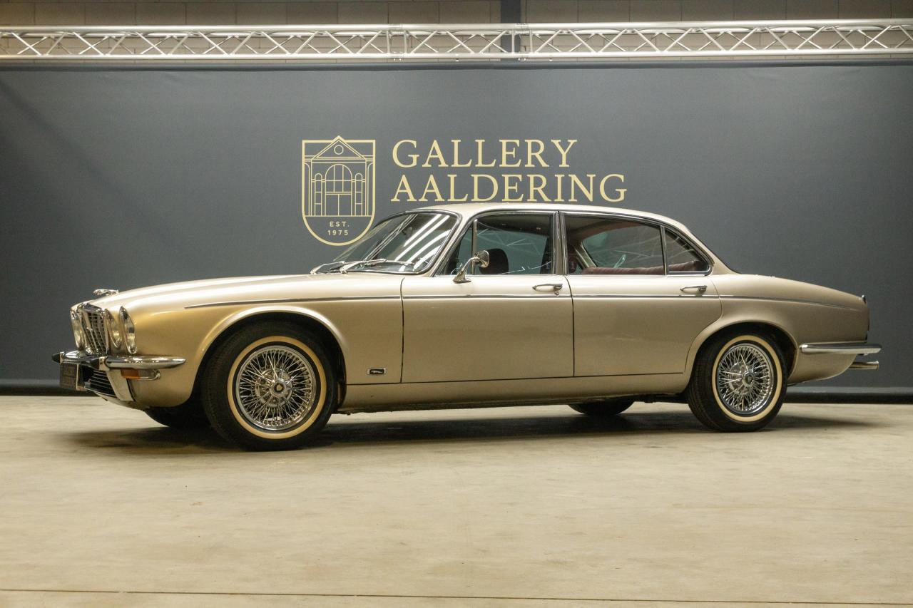 1976 Jaguar XJ12 L Series 2 &ldquo;Golden Sand with Mulberry Red leather&rdquo;