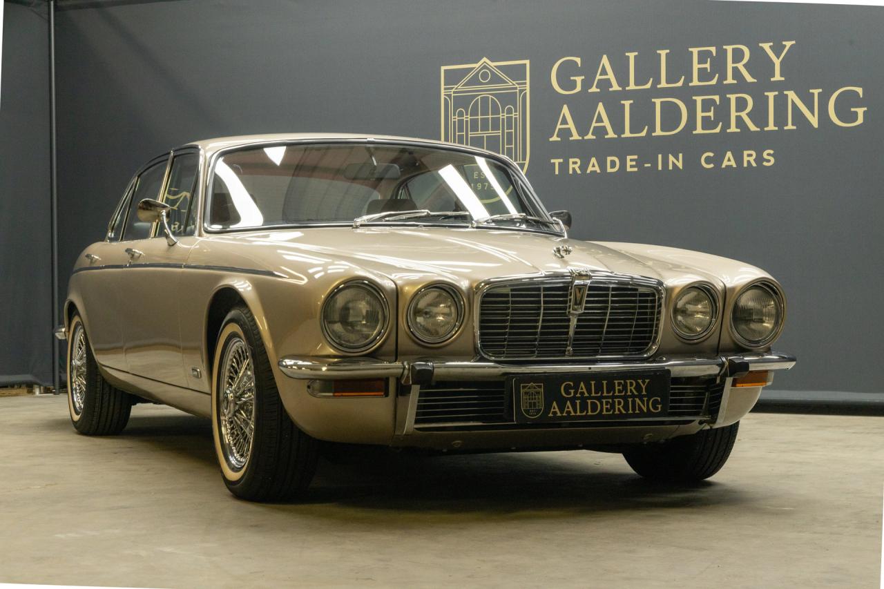 1976 Jaguar XJ12 L Series 2 &ldquo;Golden Sand with Mulberry Red leather&rdquo;