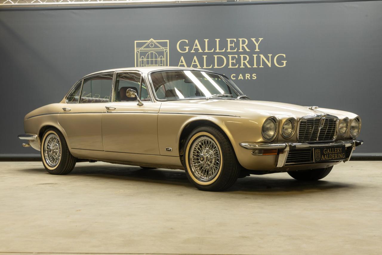 1976 Jaguar XJ12 L Series 2 &ldquo;Golden Sand with Mulberry Red leather&rdquo;