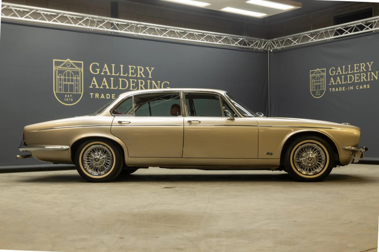 1976 Jaguar XJ12 L Series 2 &ldquo;Golden Sand with Mulberry Red leather&rdquo;