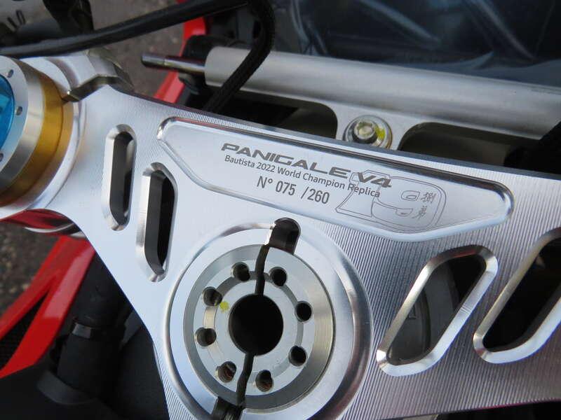 2023 Ducati PANIGALE V4 BAUTISTA WORLD CHAMPIONSHIP REPLICA 11