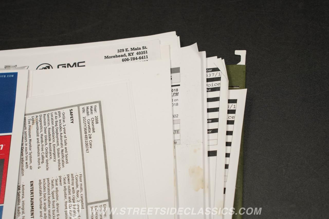 2008 Chevrolet Corvette Z51 3LT Convertible