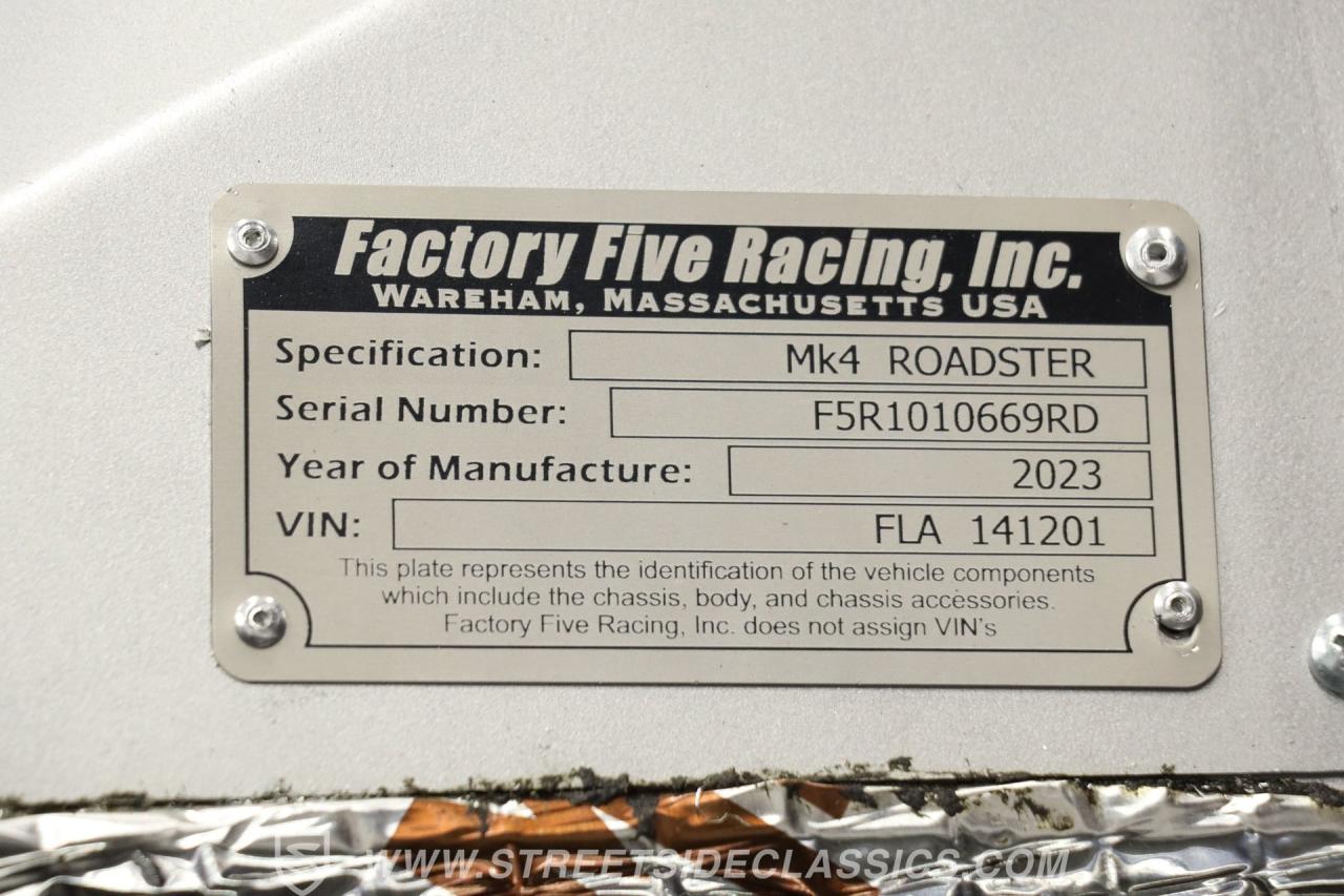 1965 Shelby Cobra Factory Five Mark IV