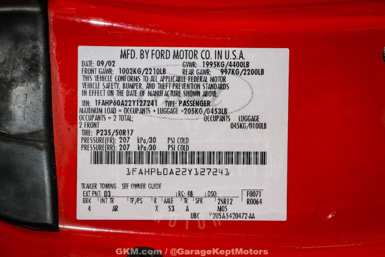 2002 Ford Thunderbird