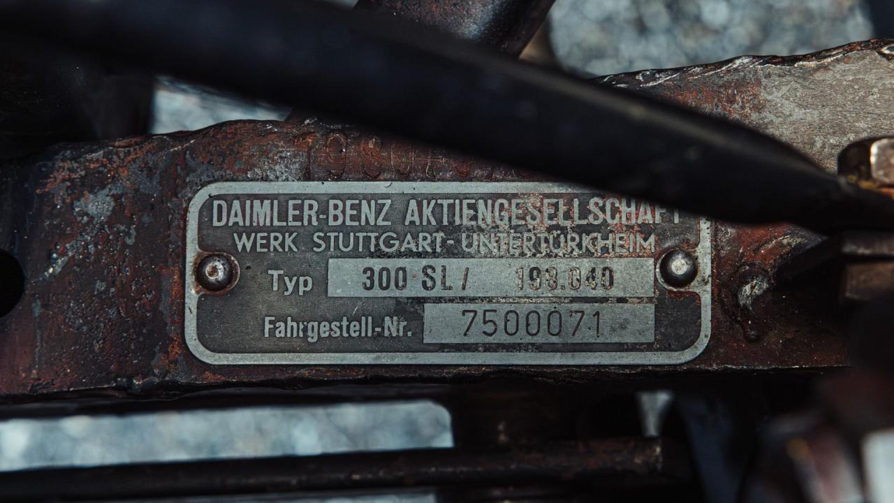 1957 Mercedes - Benz 300 SL Gullwing Coupe