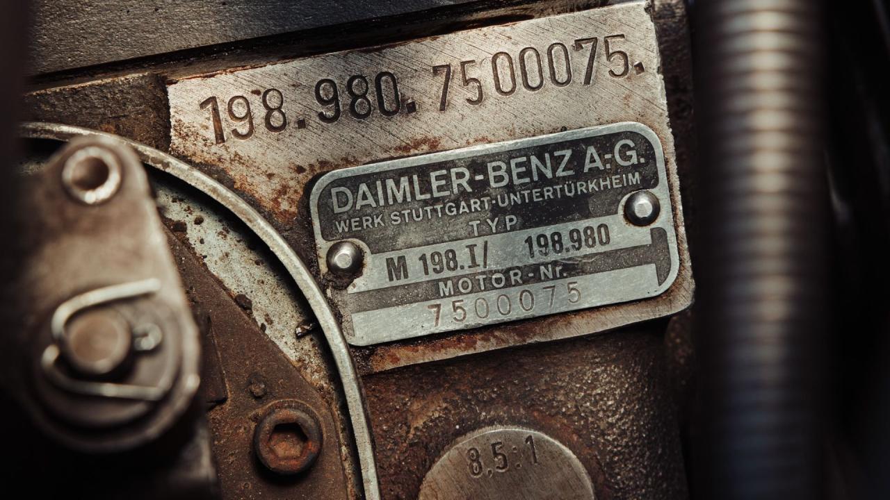 1957 Mercedes - Benz 300 SL Gullwing Coupe