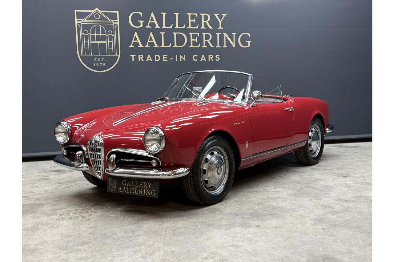 1959 Alfa Romeo Giulietta Spider Veloce