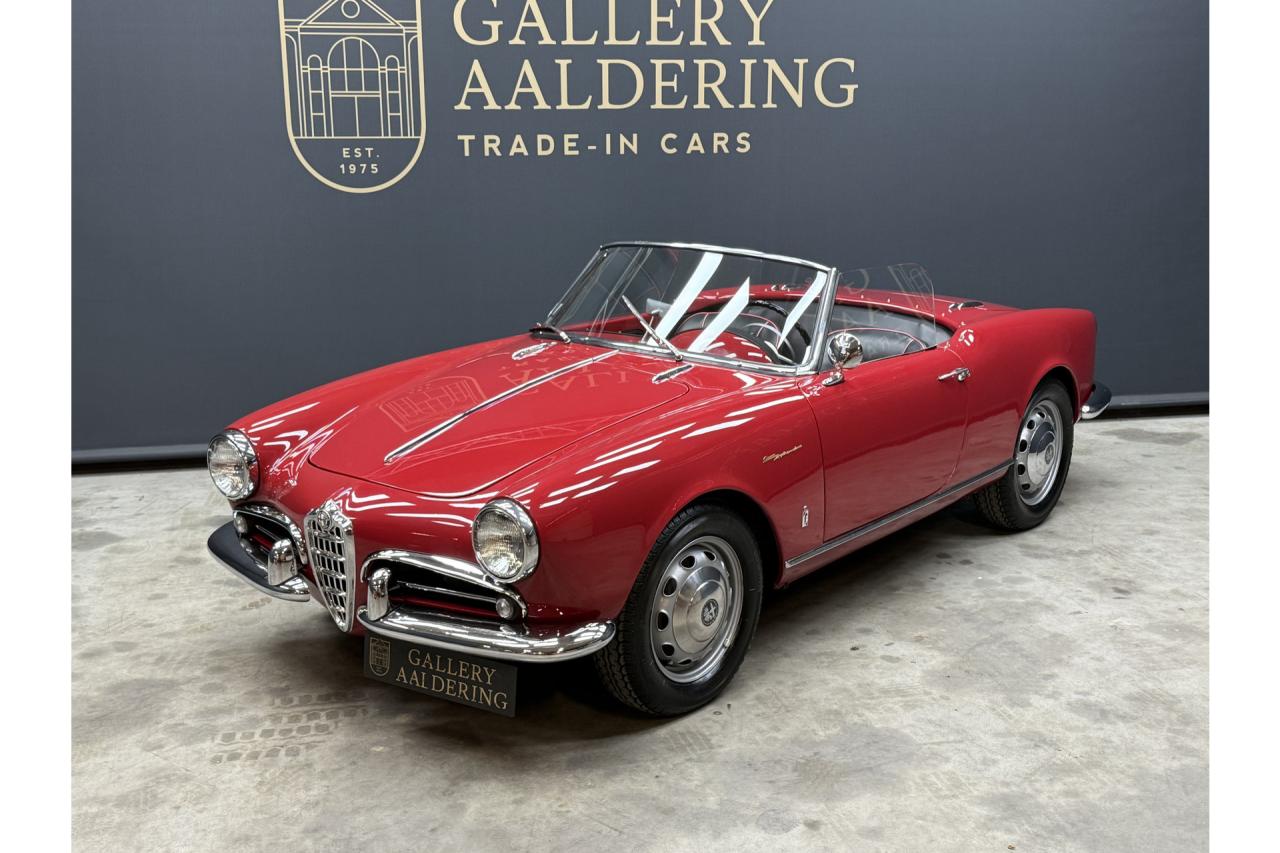 1959 Alfa Romeo Giulietta Spider Veloce