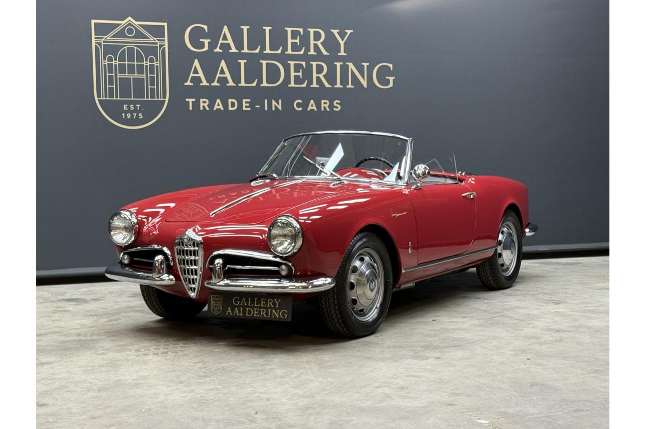 1959 Alfa Romeo Giulietta Spider Veloce